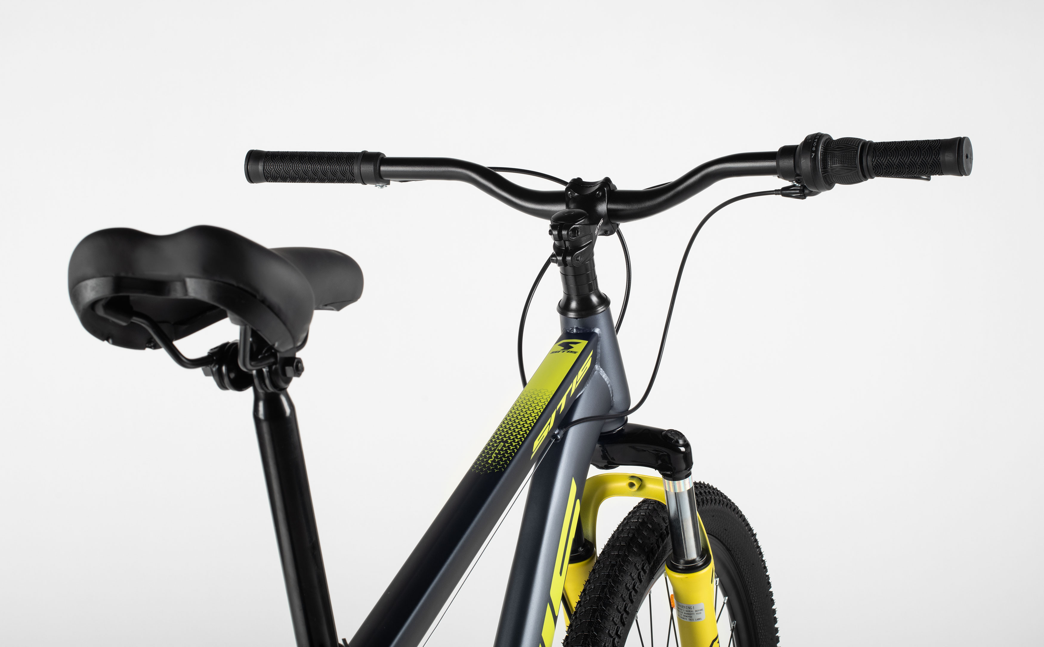 Велосипед SITIS FLASH 7SP 27,5" (2025) Grey-Yellow-Black