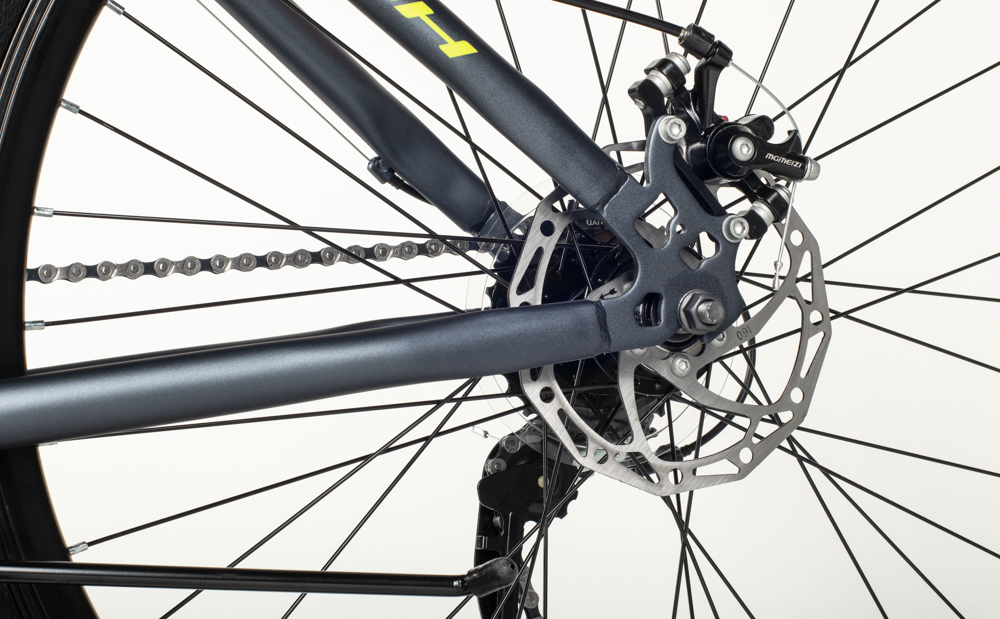 Велосипед SITIS FLASH 7SP 27,5" (2025) Grey-Yellow-Black