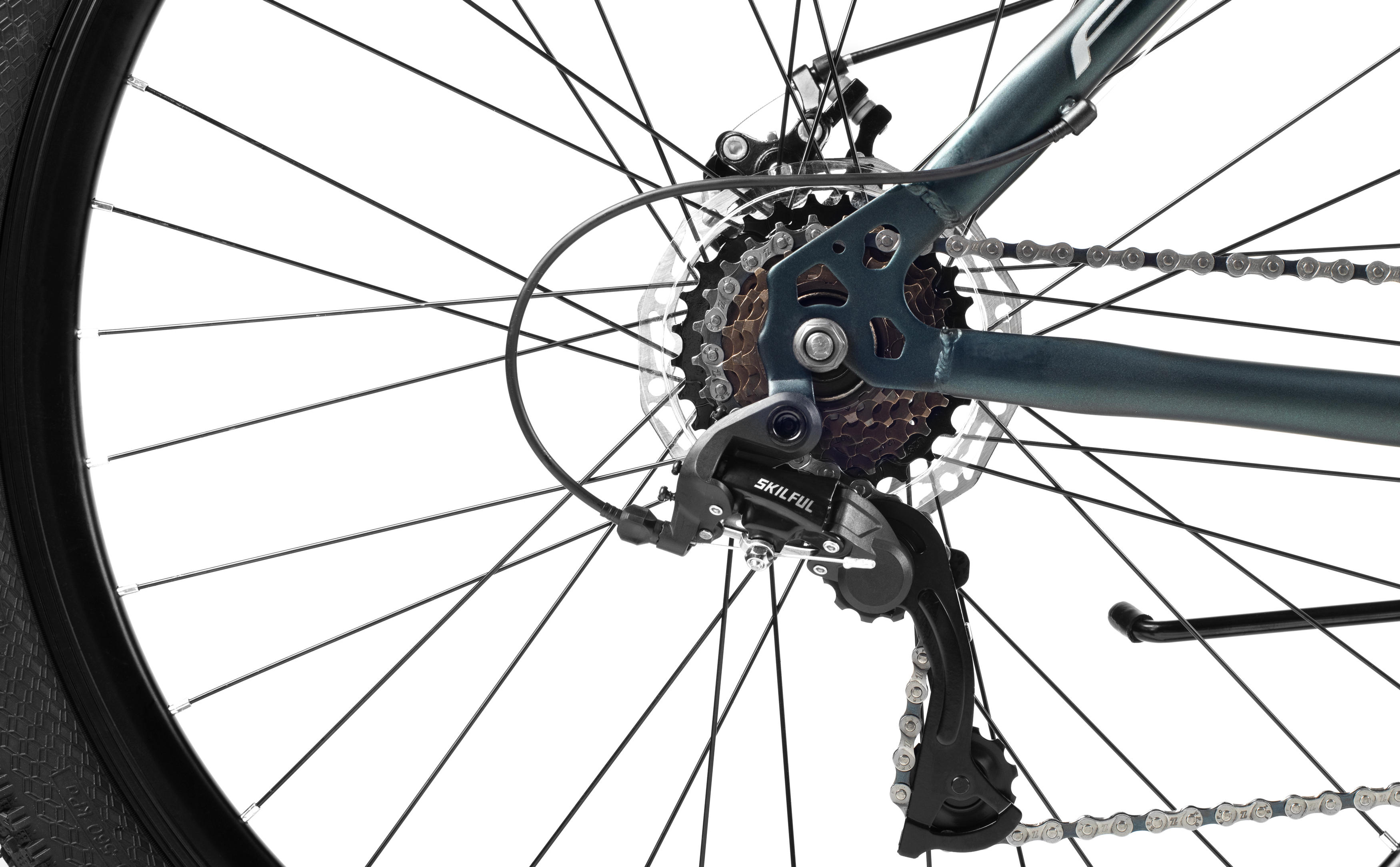 Велосипед SITIS FLASH 7SP 29" (2025) Dark-Green-White-Black