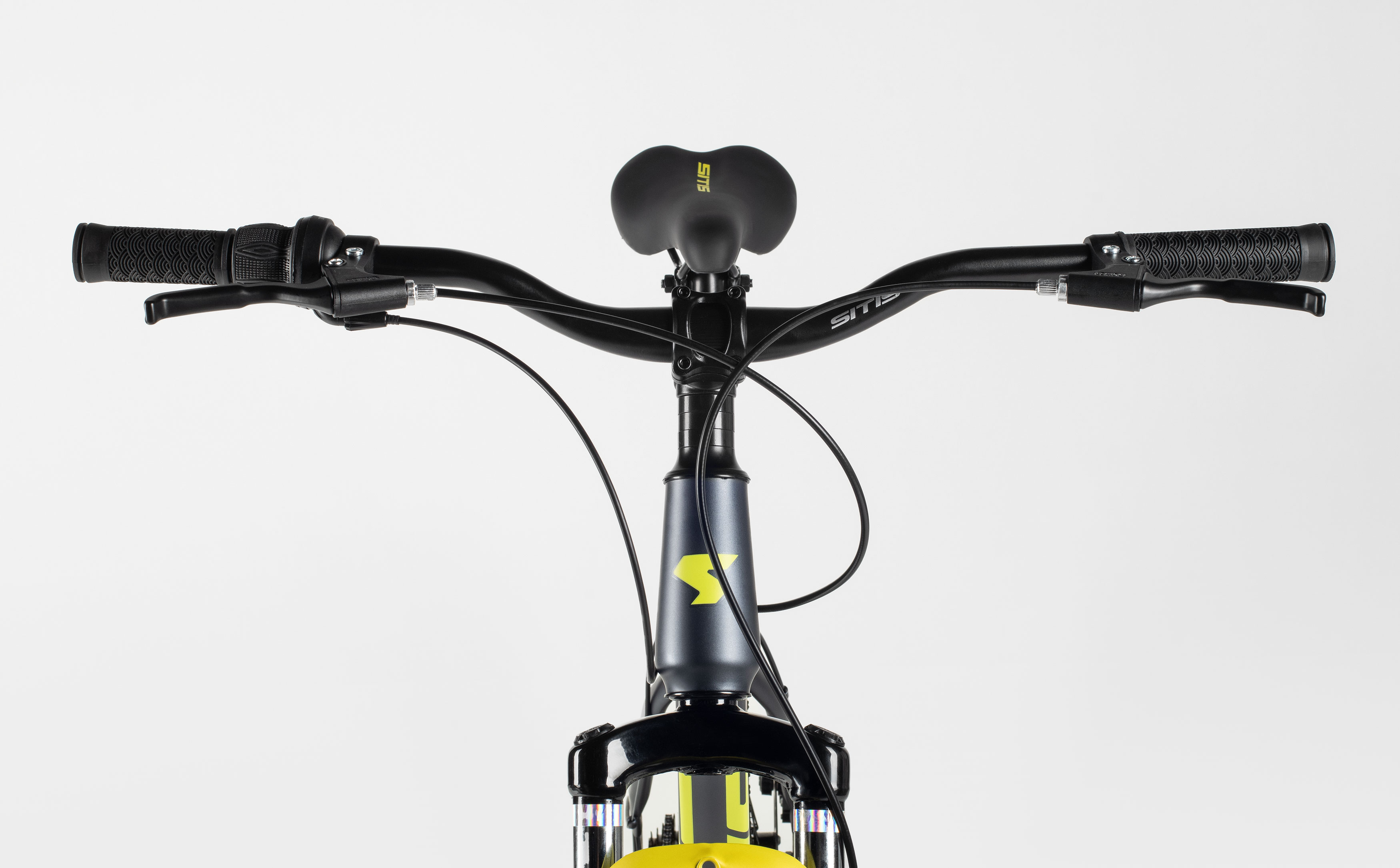 Велосипед SITIS FLASH 7SP 27,5" (2025) Grey-Yellow-Black