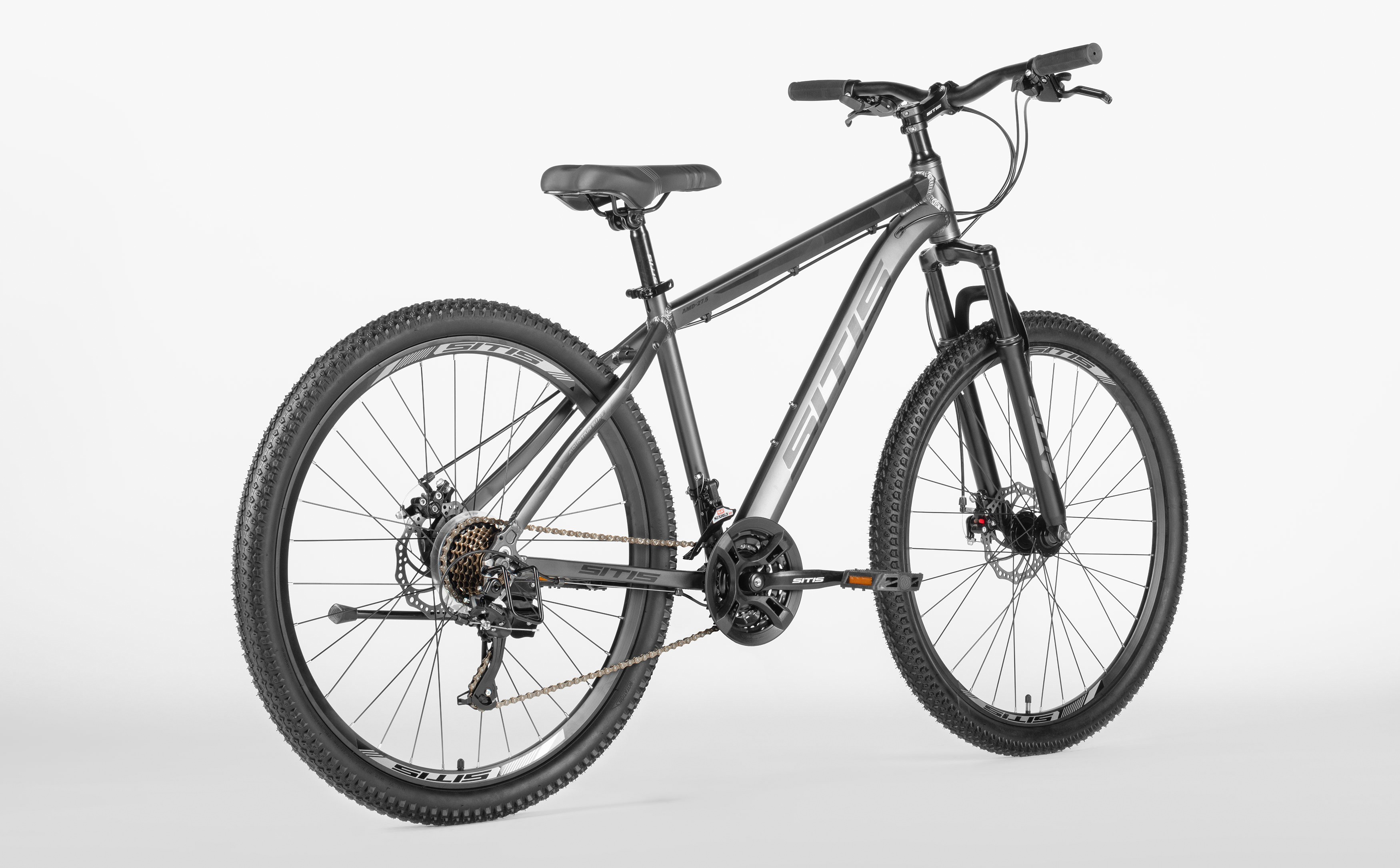 Велосипед SITIS AMD-27 27,5" (2025) Grey-Black