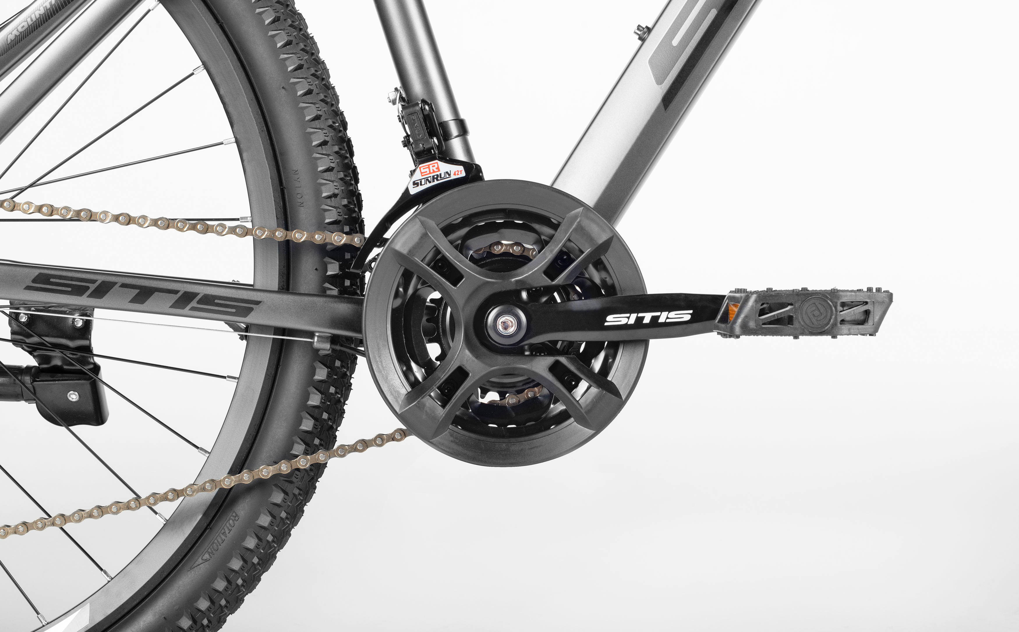 Велосипед SITIS AMD-27 27,5" (2025) Grey-Black