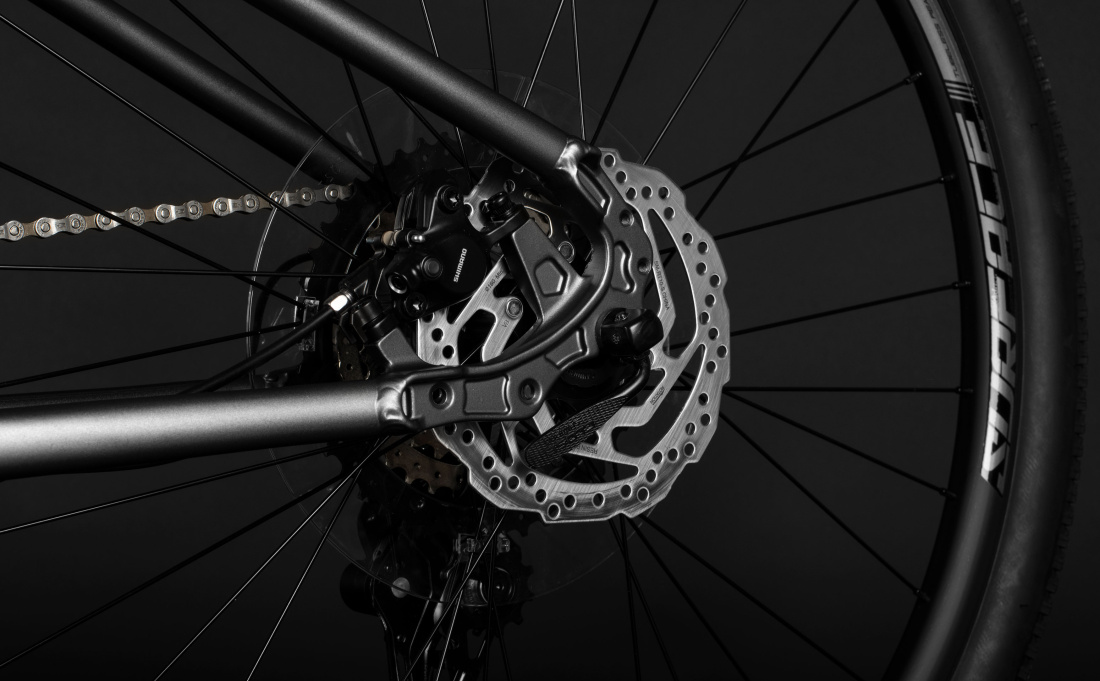Велосипед SILVERBACK SE 8 29 (2025) MATT THUNDER GREY/MATT BLACK