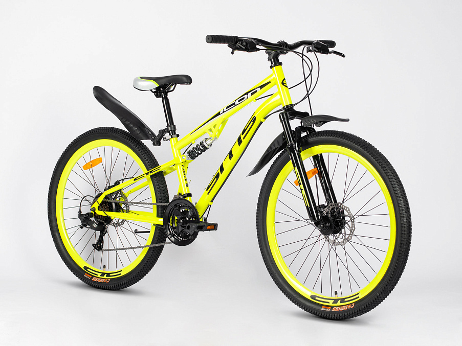 Велосипед SITIS ICON 26" (2023) Neon Green-Black