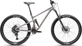 Велосипед SILVERBACK SE TRAIL 10 (2025) GLOSS MOONDUST METALLIC-MATT BLACK